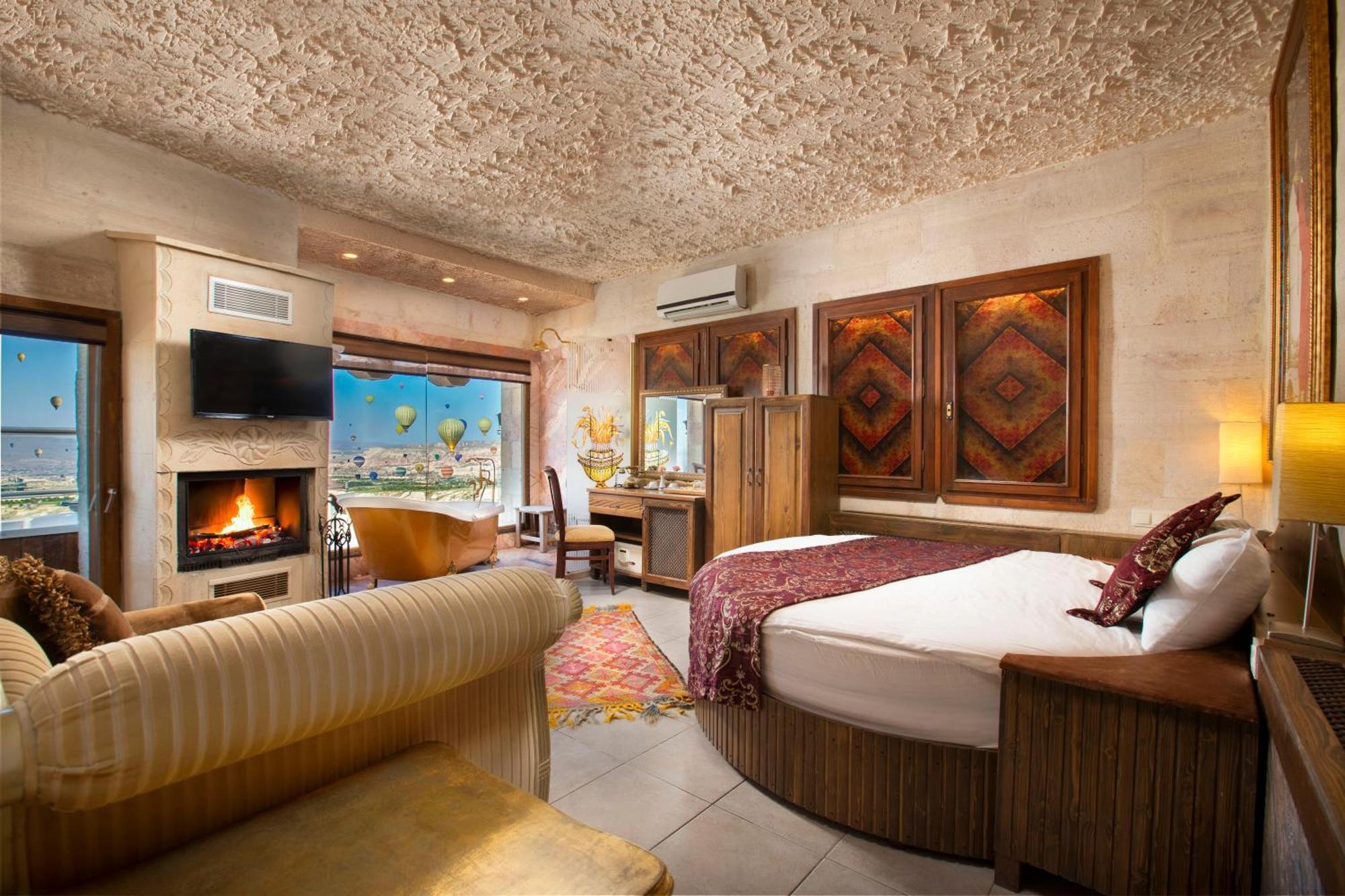 Cappadocia Fairy Chimneys Selfie Cave Hotels - Special Class Uchisar Exterior foto